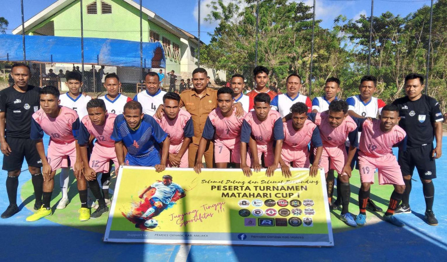 Turnamen Matahari CUP I Resmi Digelar, Desa Oenaek Siap Lahirkan Talenta Futsal Masa Depan